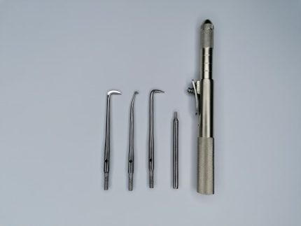 Dental Crown&Bridge Remover / Buttler type B with 4 tips Dental instruments